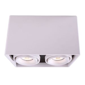 Light Impressions Kapego stropní přisazené svítidlo Mona II 220-240V AC/50-60Hz GU10 2x max. 50,00 W 186 mm bílá 348004